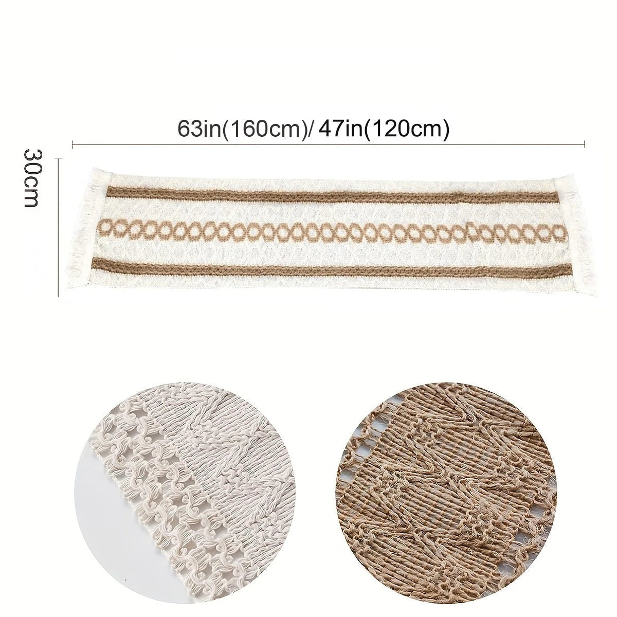 The Minimalist Woven Linen Table Runner
