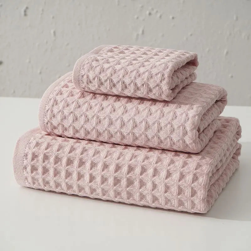 The Organic Cotton Waffle Towel