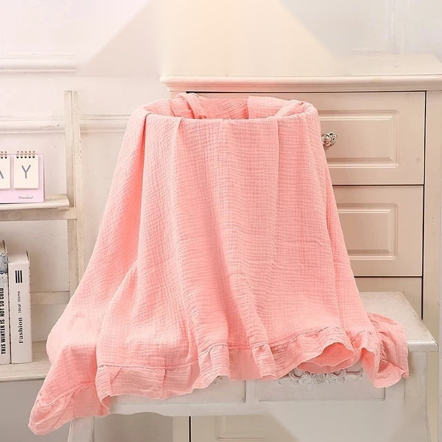 The Organic Serenity Muslin Swaddle Blanket