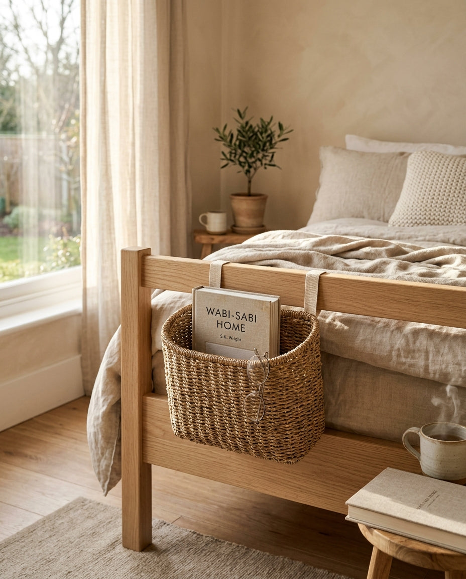 The Minimalist Bedside Storage Basket