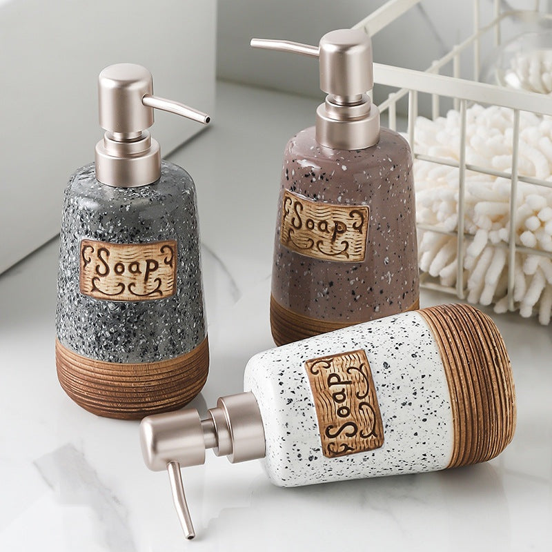 The Ceramic Soap Dispenser — Press Lotion Refill