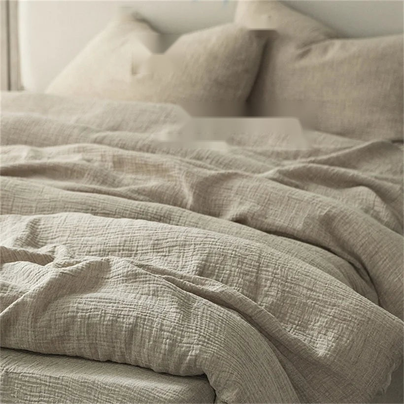 The Organic Modern Linen Bed Collection