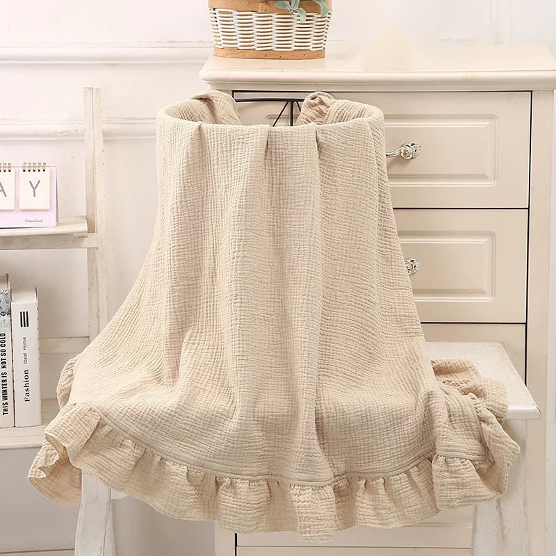 The Organic Serenity Muslin Swaddle Blanket