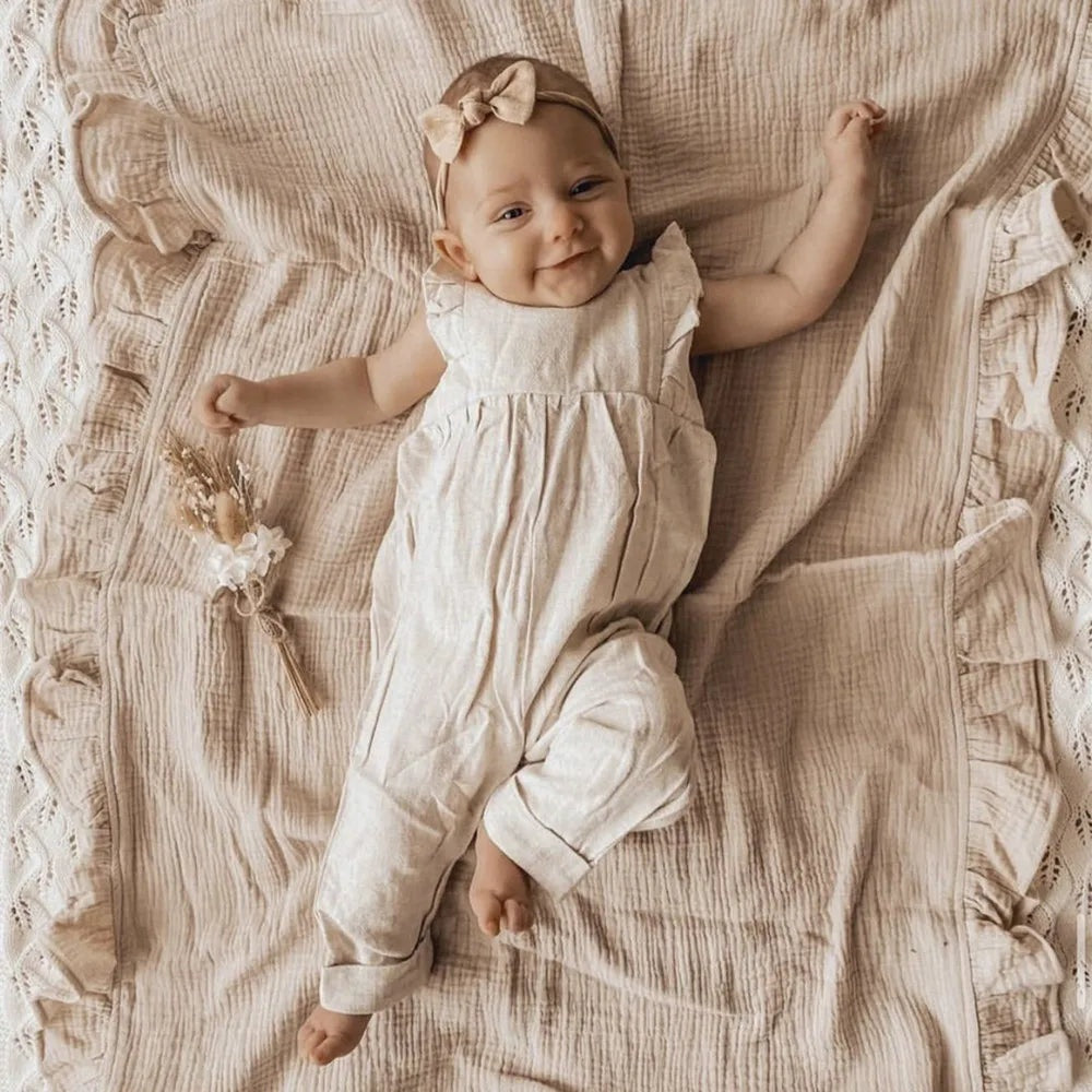 The Organic Serenity Muslin Swaddle Blanket