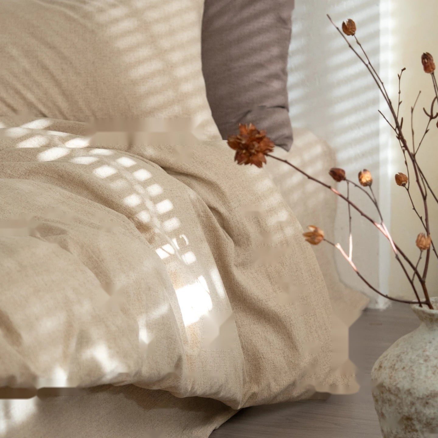 The Organic Modern Linen Bed Collection