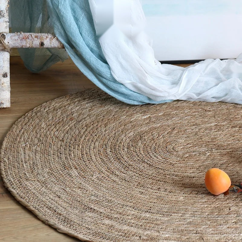 The Minimalist Braided Bamboo Rug
