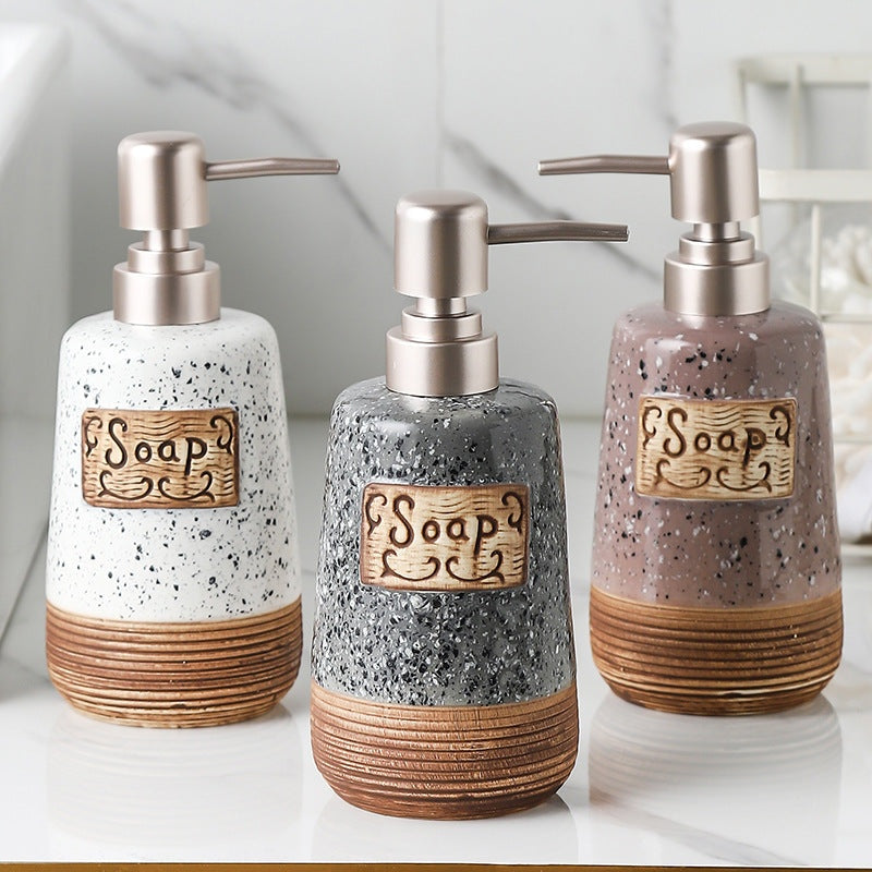 The Ceramic Soap Dispenser — Press Lotion Refill