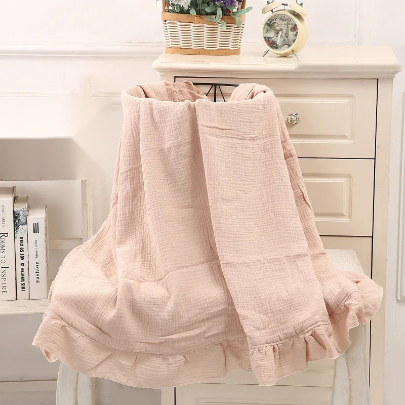 The Organic Serenity Muslin Swaddle Blanket