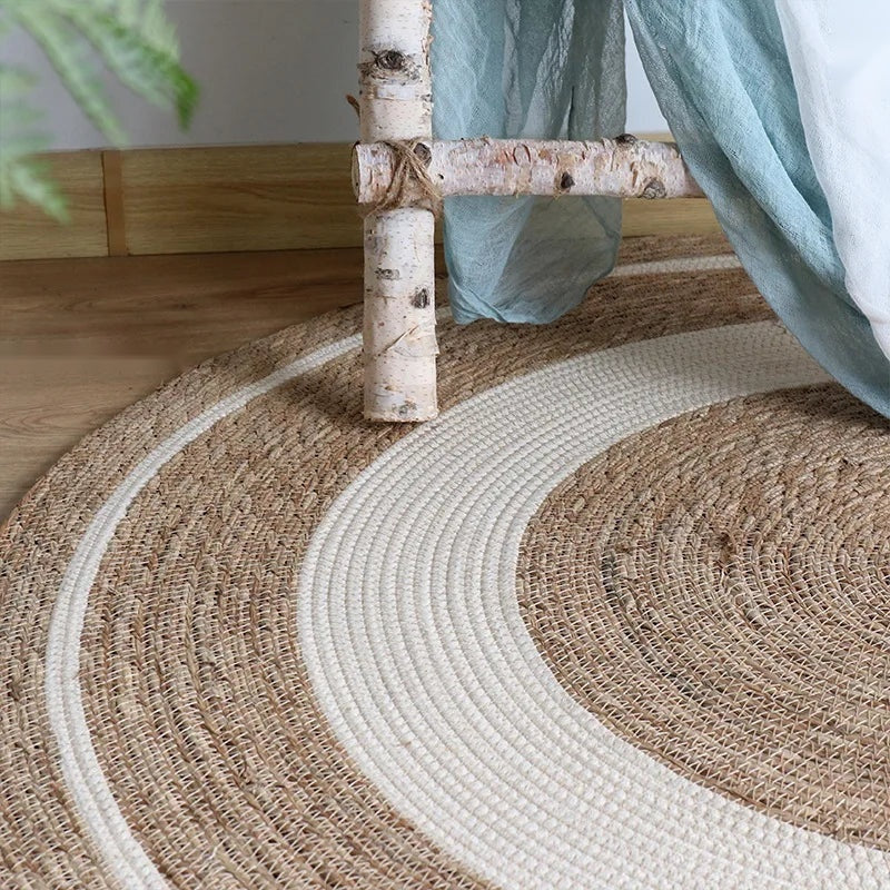 The Minimalist Braided Bamboo Rug