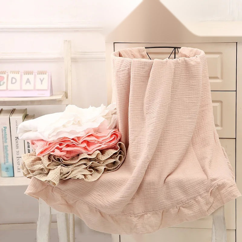 The Organic Serenity Muslin Swaddle Blanket