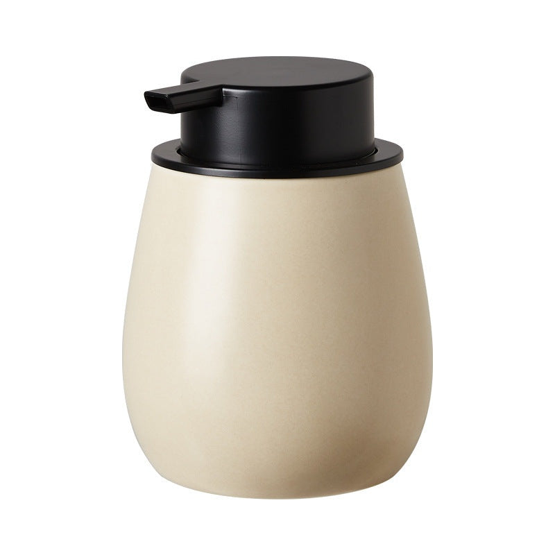 The Ceramic Foam Dispenser — Press-Top Soap & Lotion Bottle