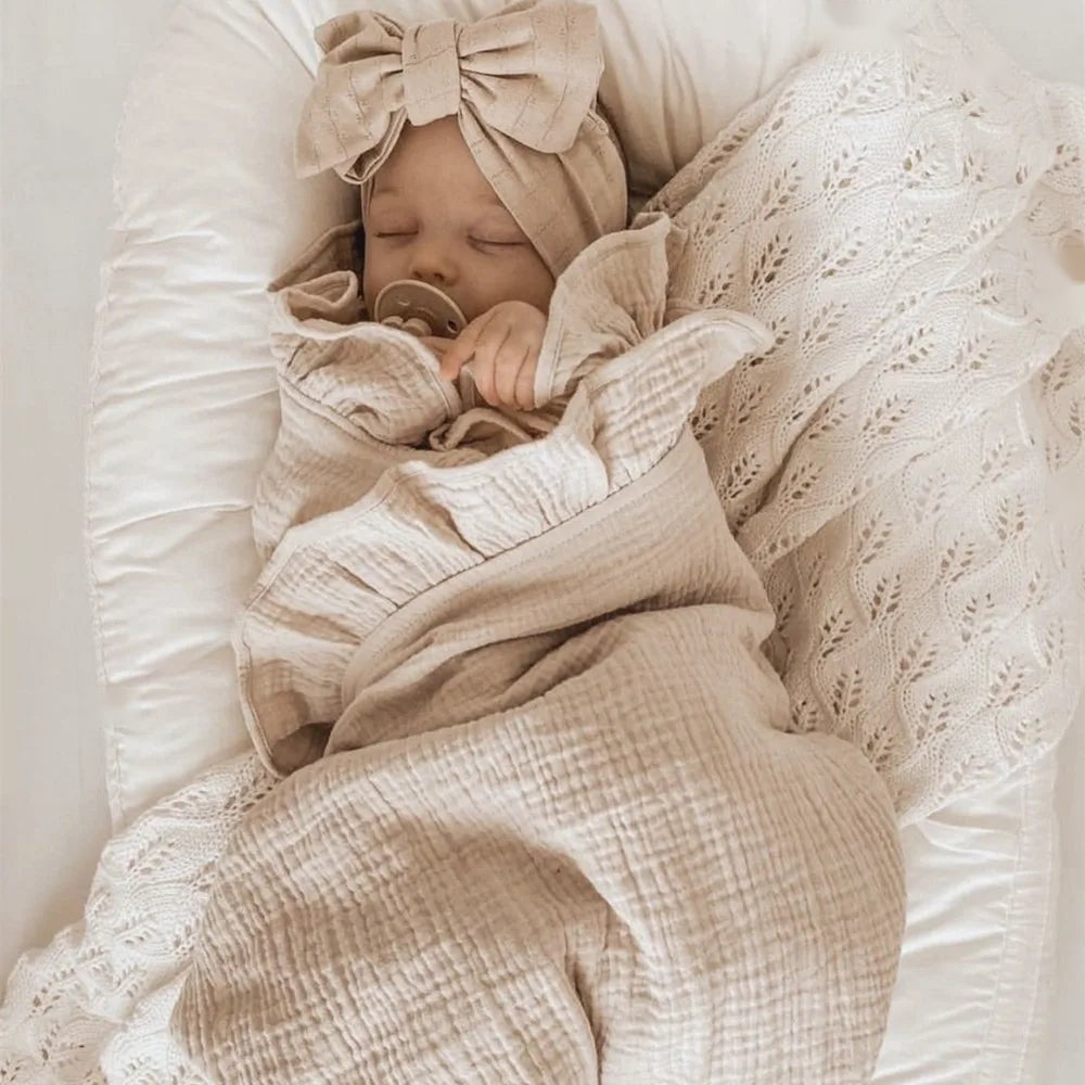 The Organic Serenity Muslin Swaddle Blanket