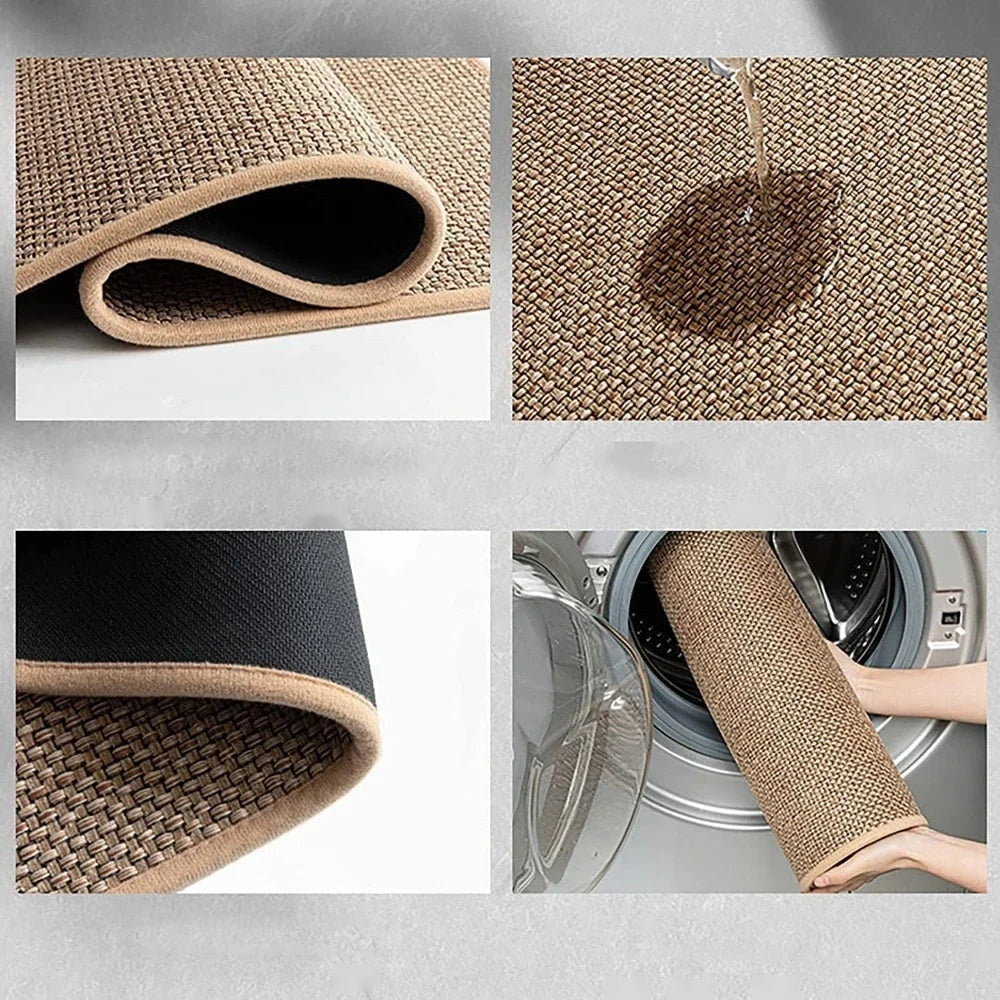 The Earth-Toned Organic Running Rug