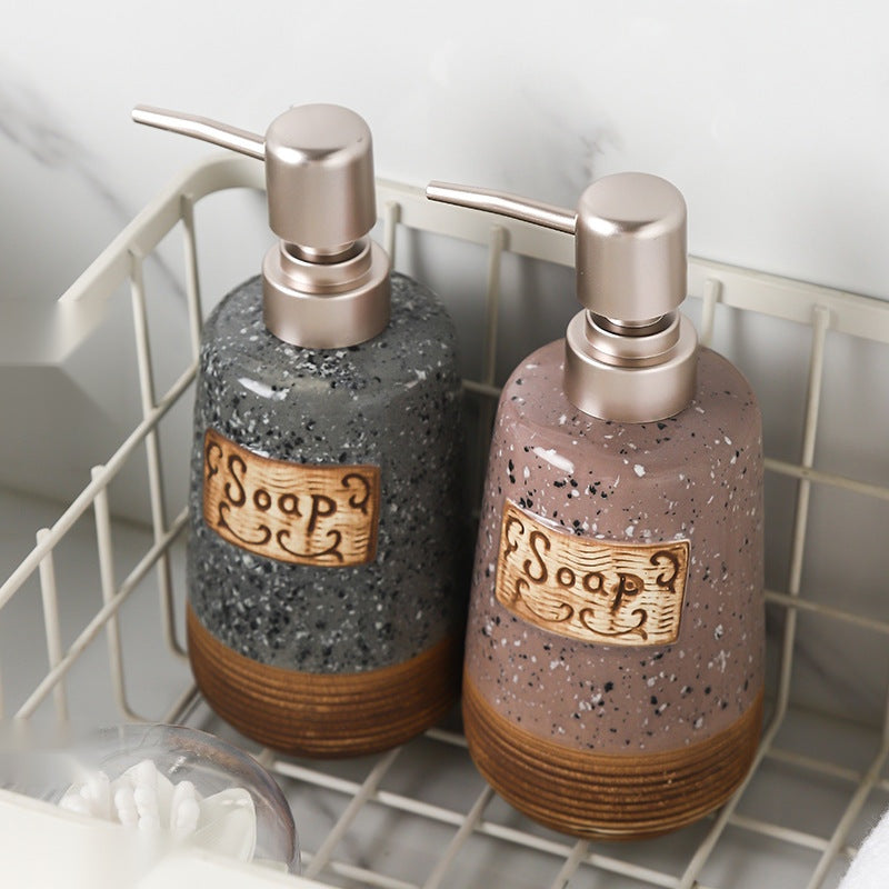 The Ceramic Soap Dispenser — Press Lotion Refill