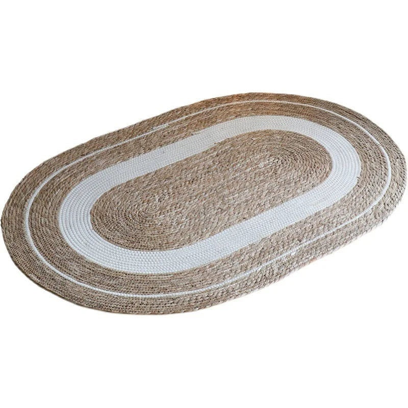 The Minimalist Braided Bamboo Rug