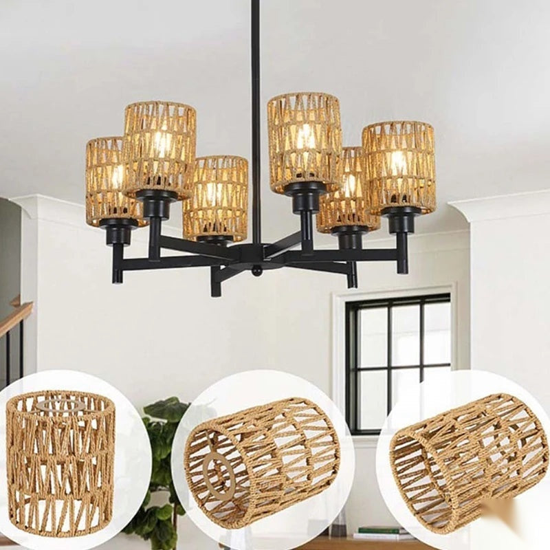The Organic Woven Pendant Shade