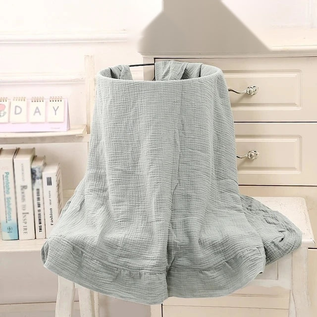The Organic Serenity Muslin Swaddle Blanket