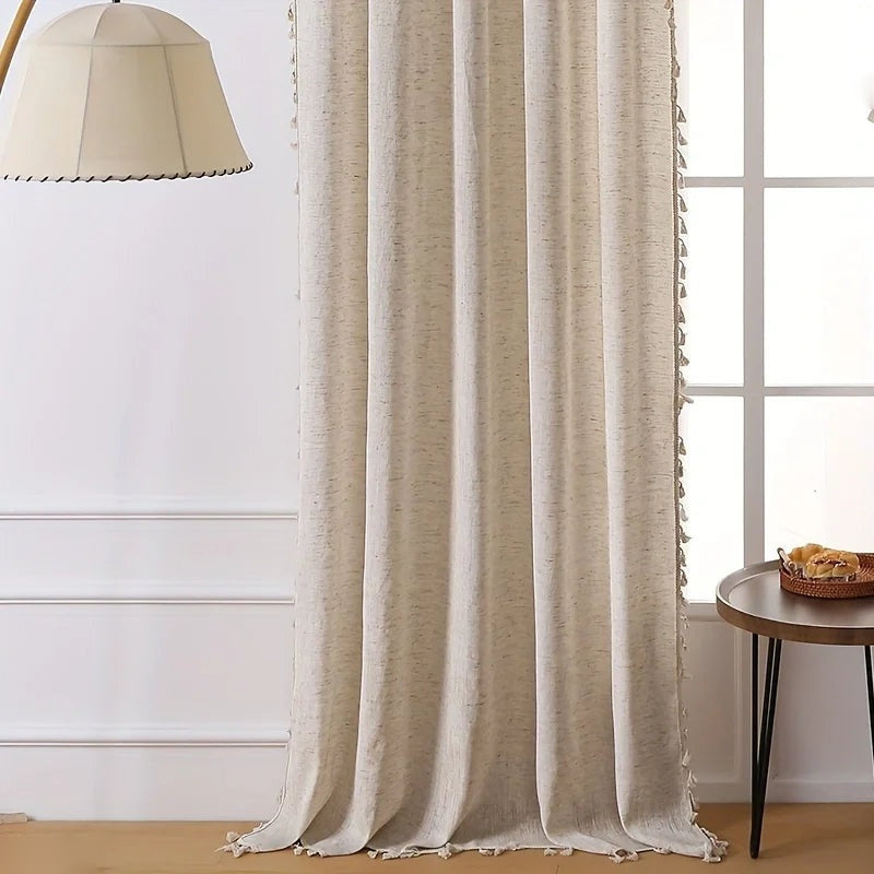 The Organic Linen Drape