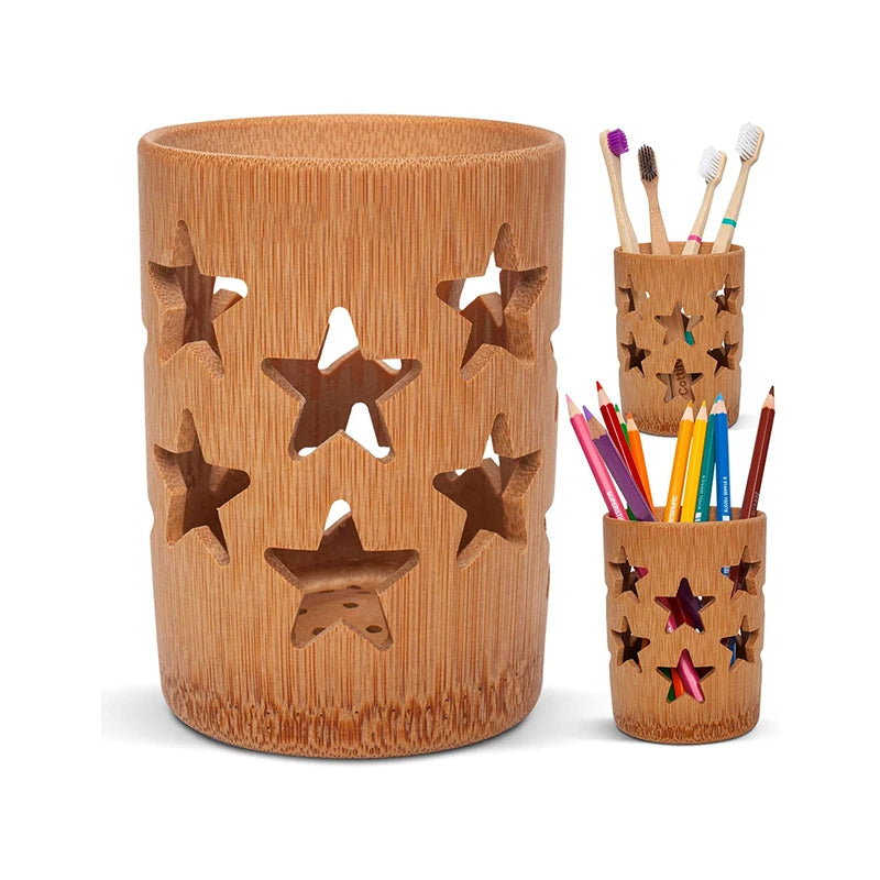 The Organic Bamboo Toothbrush Cup