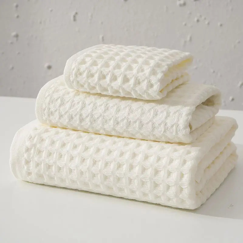 The Organic Cotton Waffle Towel