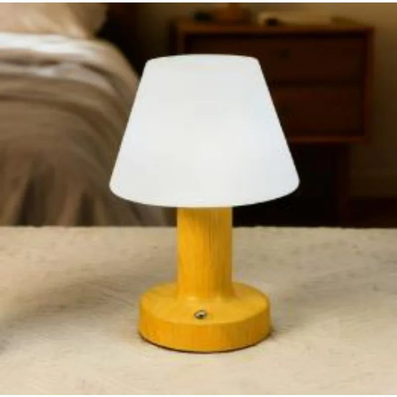 The Mushroom Lamp — USB Rechargeable Touch Light with Stepless Dimming
