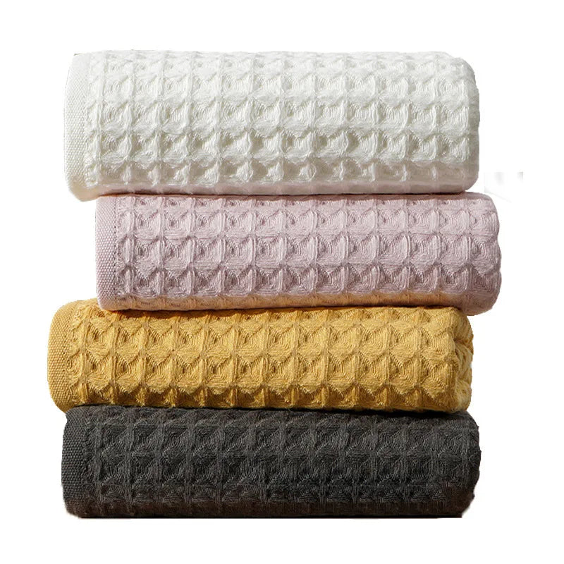 The Organic Cotton Waffle Towel