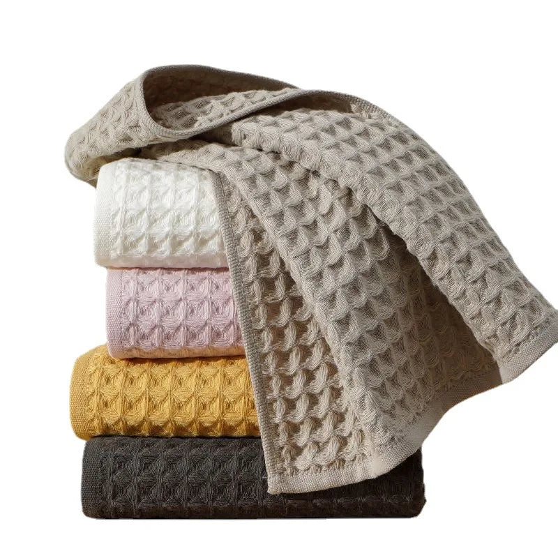 The Organic Cotton Waffle Towel
