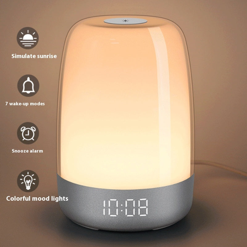 Sunrise Wake-Up Light, Japandi Bedroom Decor, TerraNest Studio