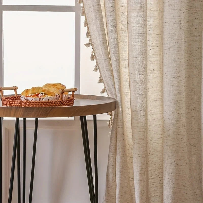 The Organic Linen Drape