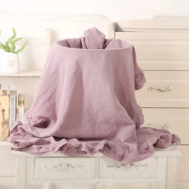 The Organic Serenity Muslin Swaddle Blanket