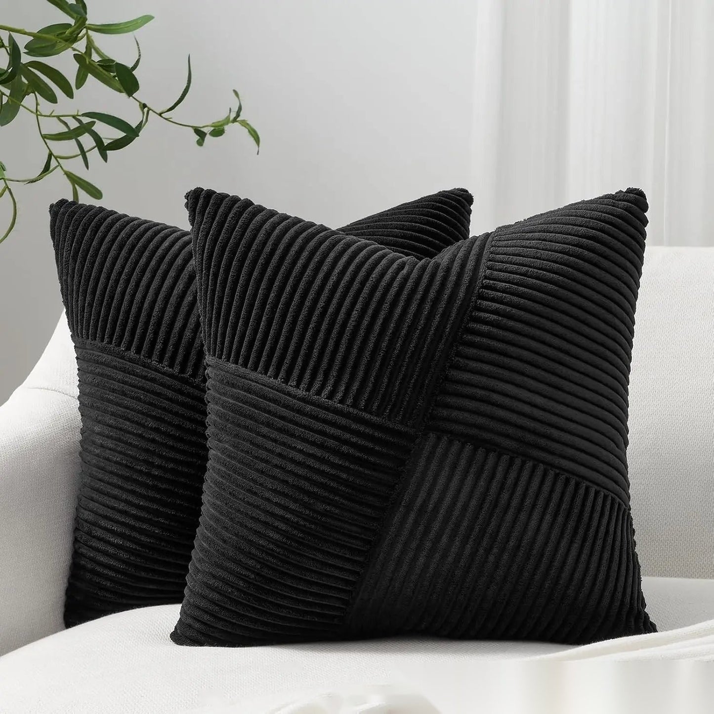 The Organic Textured Throw Pillow Cover