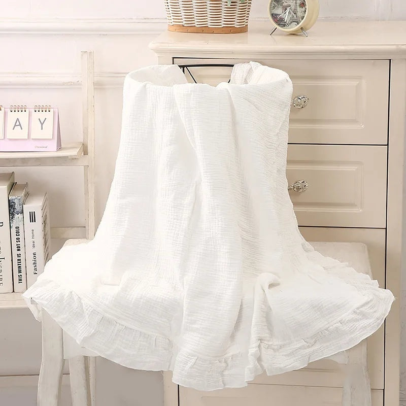 The Organic Serenity Muslin Swaddle Blanket