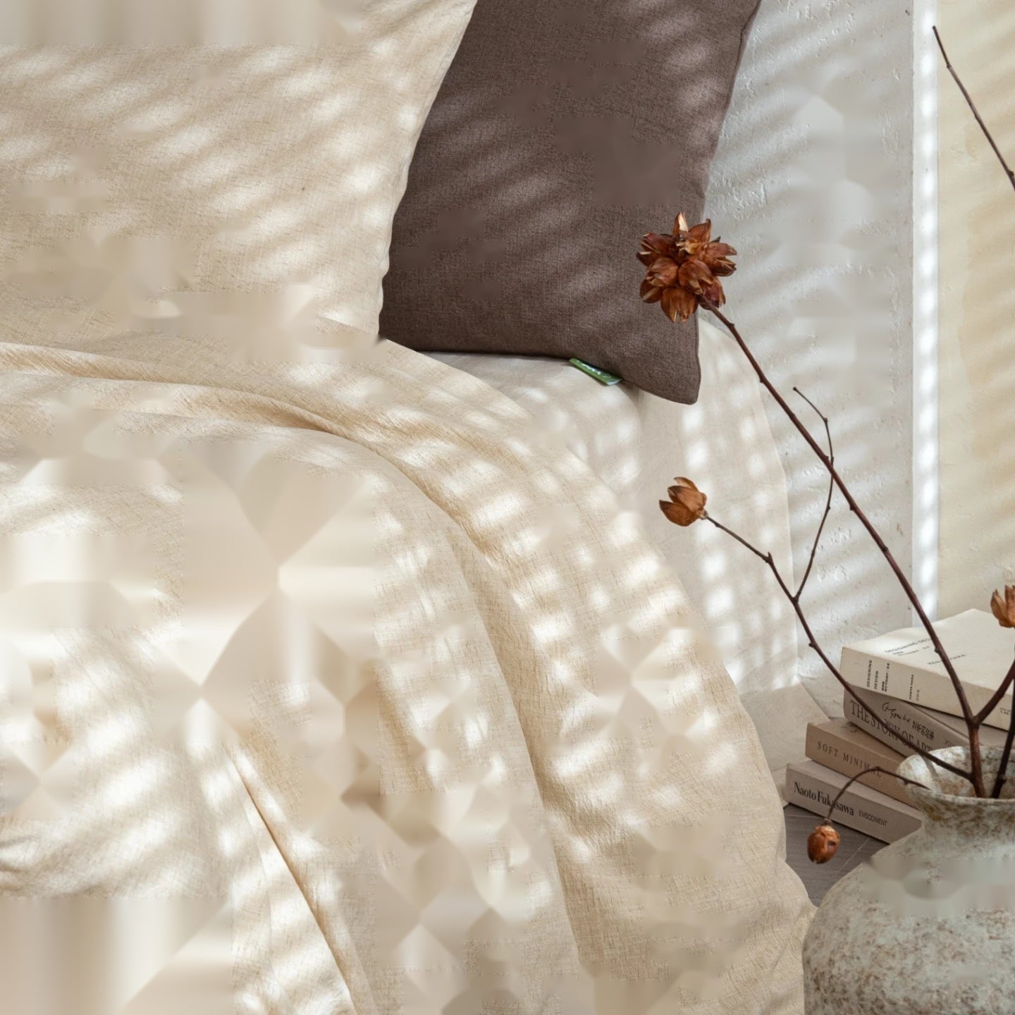 The Organic Modern Linen Bed Collection