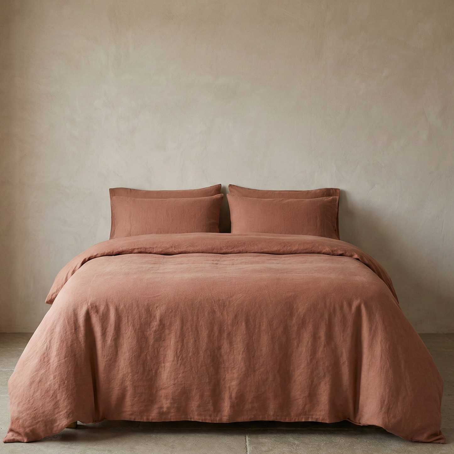 The Linen Cotton Duvet Cover — Natural Breathability-15