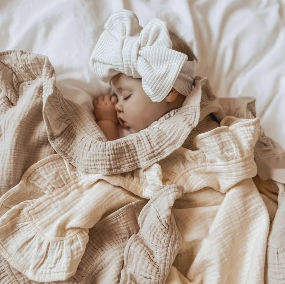 The Organic Serenity Muslin Swaddle Blanket