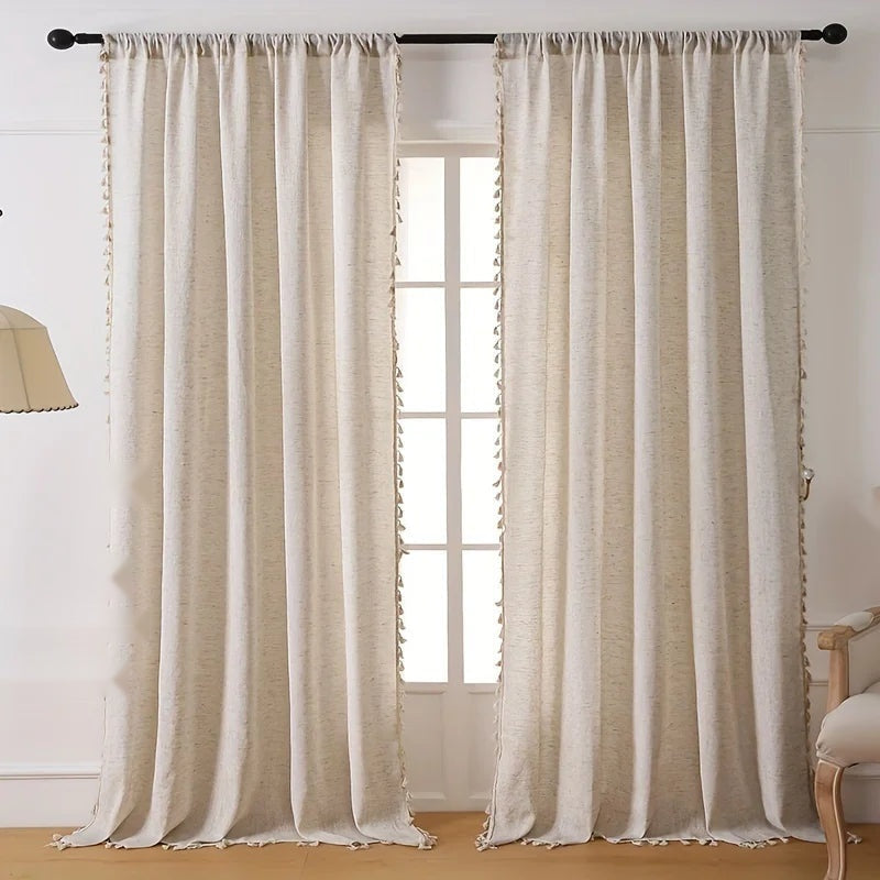 The Organic Linen Drape