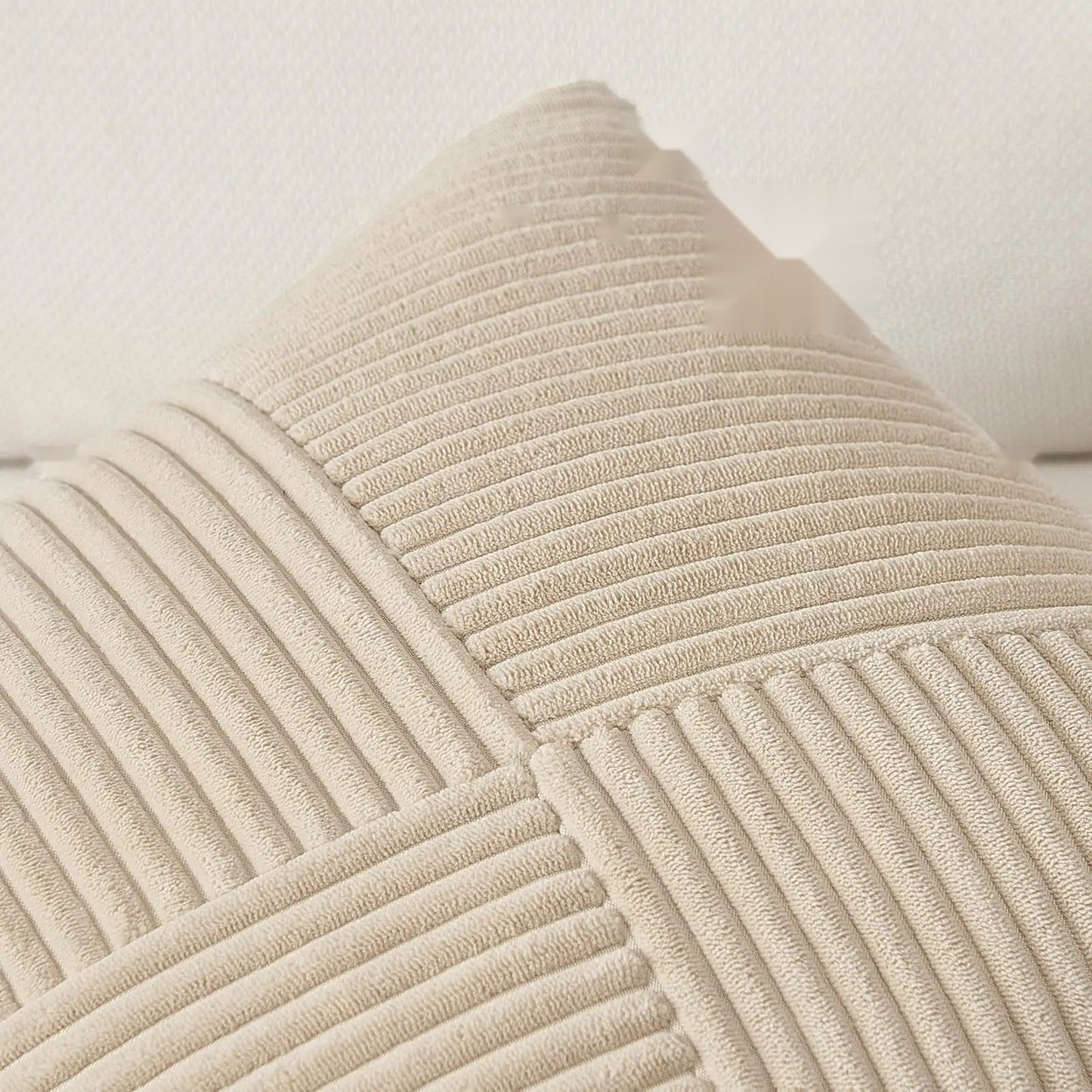 The Organic Textured Throw Pillow Cover