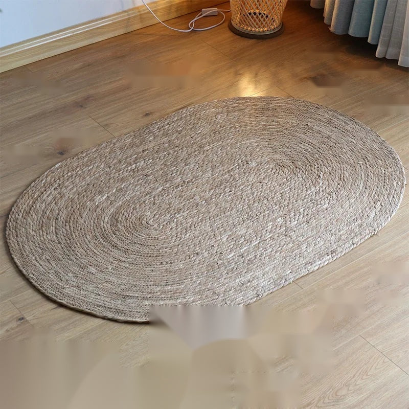 The Minimalist Braided Bamboo Rug