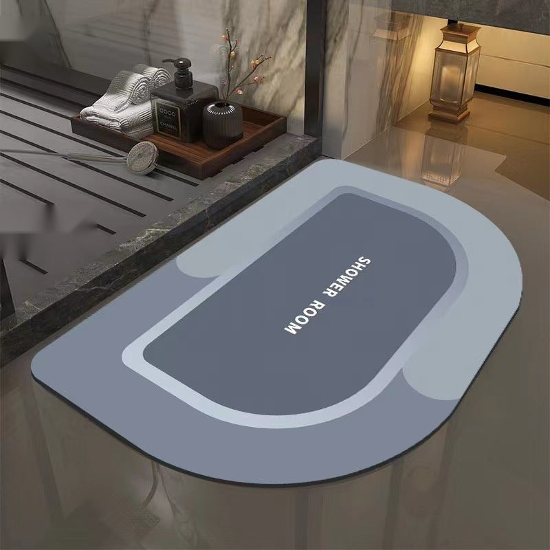 The Cozy Step — Absorbent Diatom Ooze Soft Cushion Quick-Drying Foot Mat for Bath