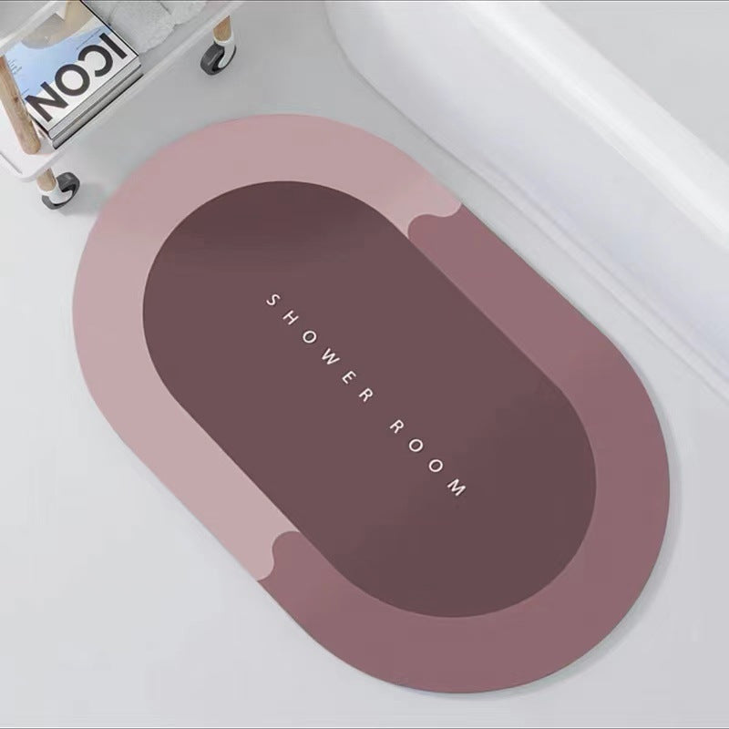 The Cozy Step — Absorbent Diatom Ooze Soft Cushion Quick-Drying Foot Mat for Bath