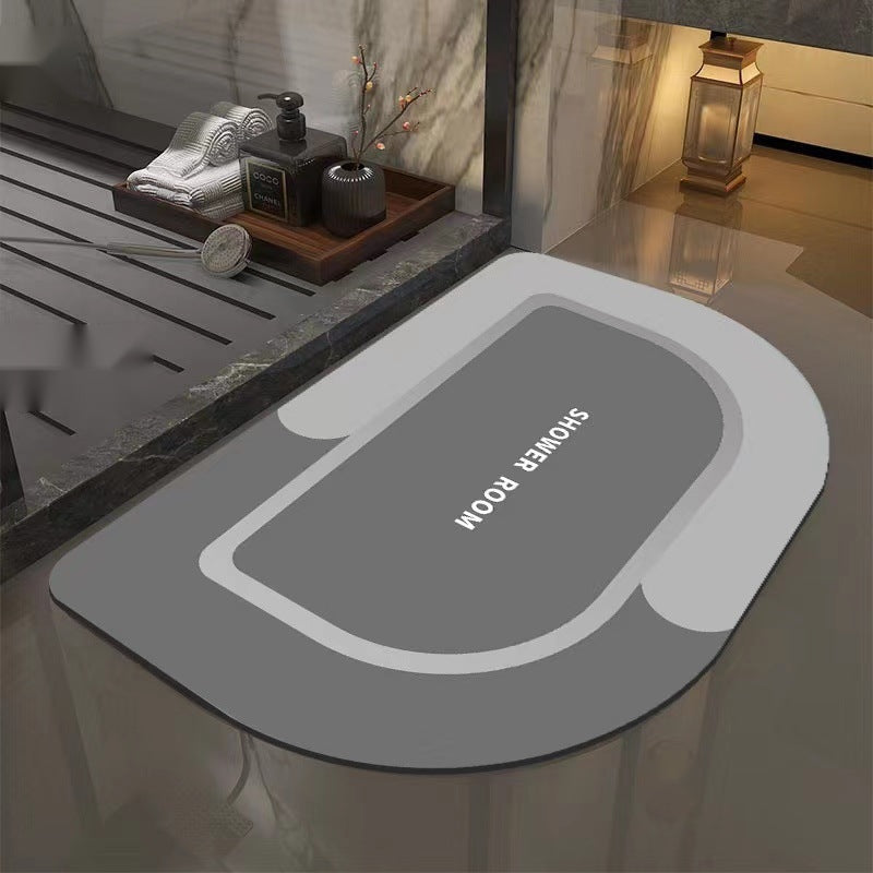 The Cozy Step — Absorbent Diatom Ooze Soft Cushion Quick-Drying Foot Mat for Bath