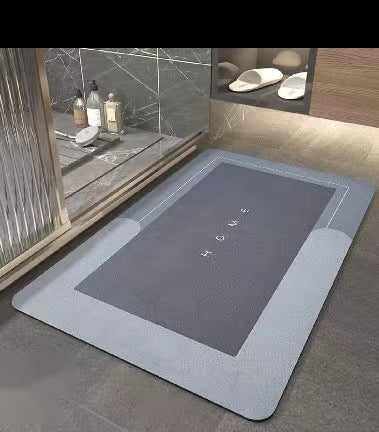 The Cozy Step — Absorbent Diatom Ooze Soft Cushion Quick-Drying Foot Mat for Bath