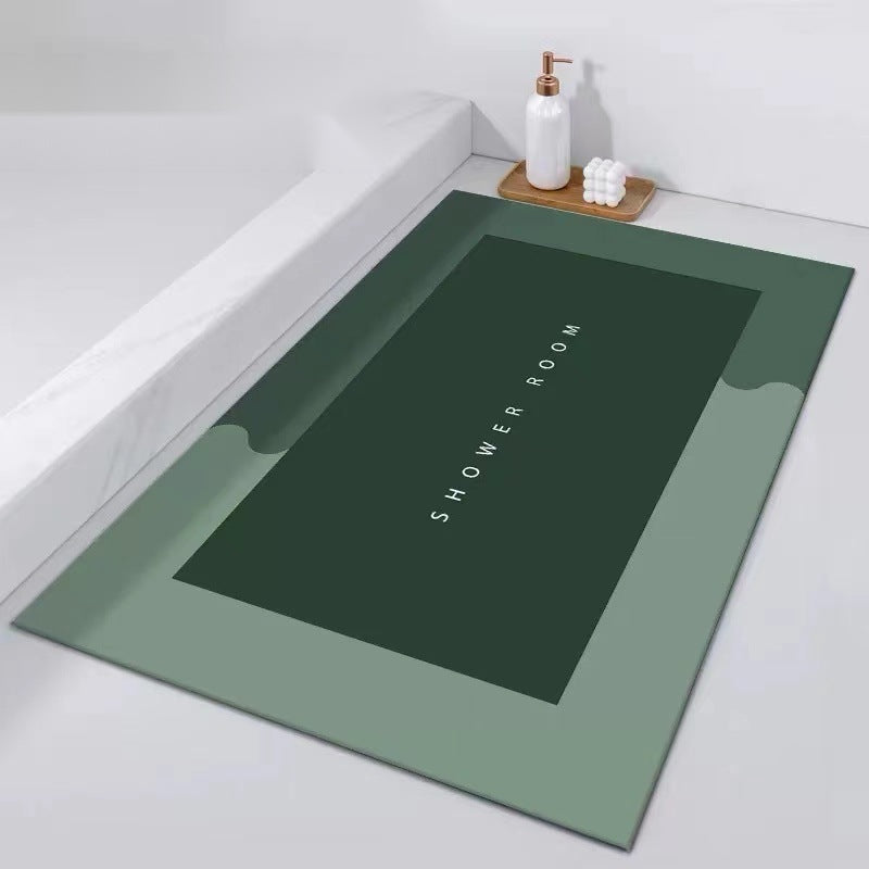 The Cozy Step — Absorbent Diatom Ooze Soft Cushion Quick-Drying Foot Mat for Bath