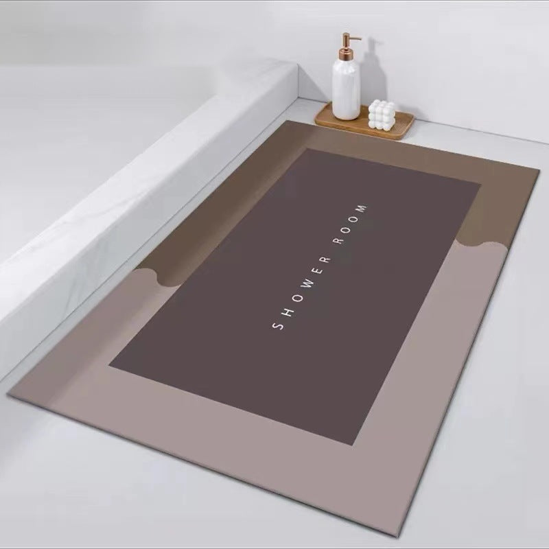 The Cozy Step — Absorbent Diatom Ooze Soft Cushion Quick-Drying Foot Mat for Bath