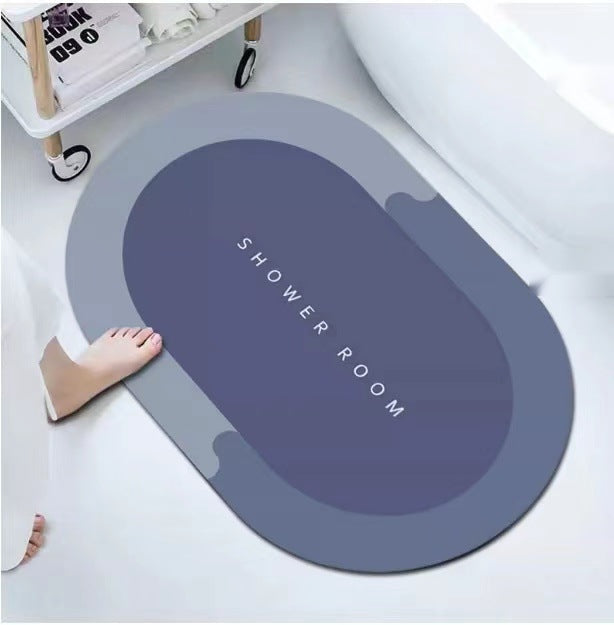 The Cozy Step — Absorbent Diatom Ooze Soft Cushion Quick-Drying Foot Mat for Bath