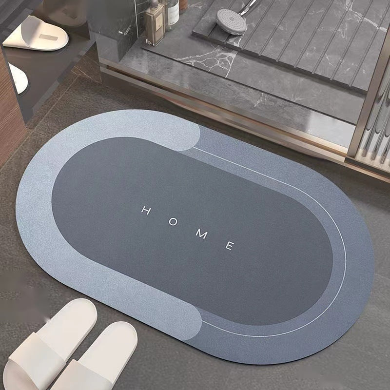 The Cozy Step — Absorbent Diatom Ooze Soft Cushion Quick-Drying Foot Mat for Bath