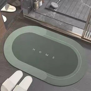 The Cozy Step — Absorbent Diatom Ooze Soft Cushion Quick-Drying Foot Mat for Bath