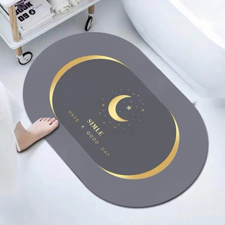 The Cozy Step — Absorbent Diatom Ooze Soft Cushion Quick-Drying Foot Mat for Bath