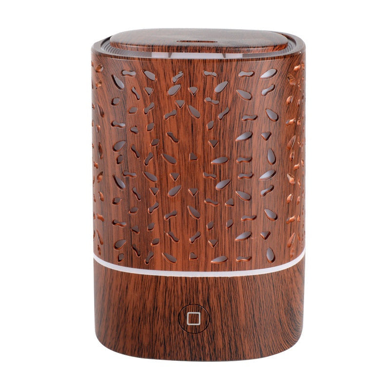 The Mist Maker — Household Ultrasonic Car Humidifier with Deep Wood Grain
