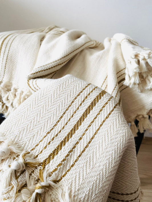 The Bursa — Handwoven Cotton Cover - product photo 1